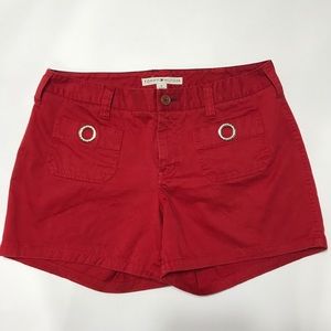 Tommy Hilfiger red shorts